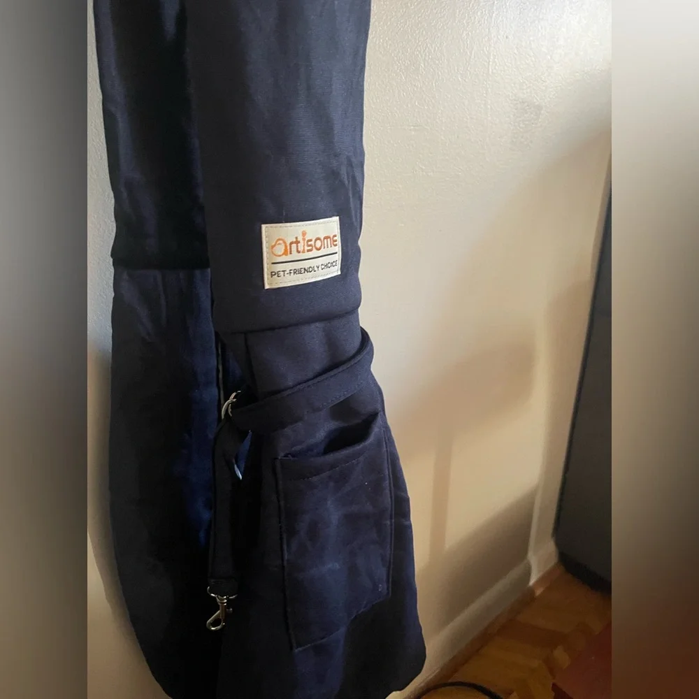 Black Pet Carrier Sling